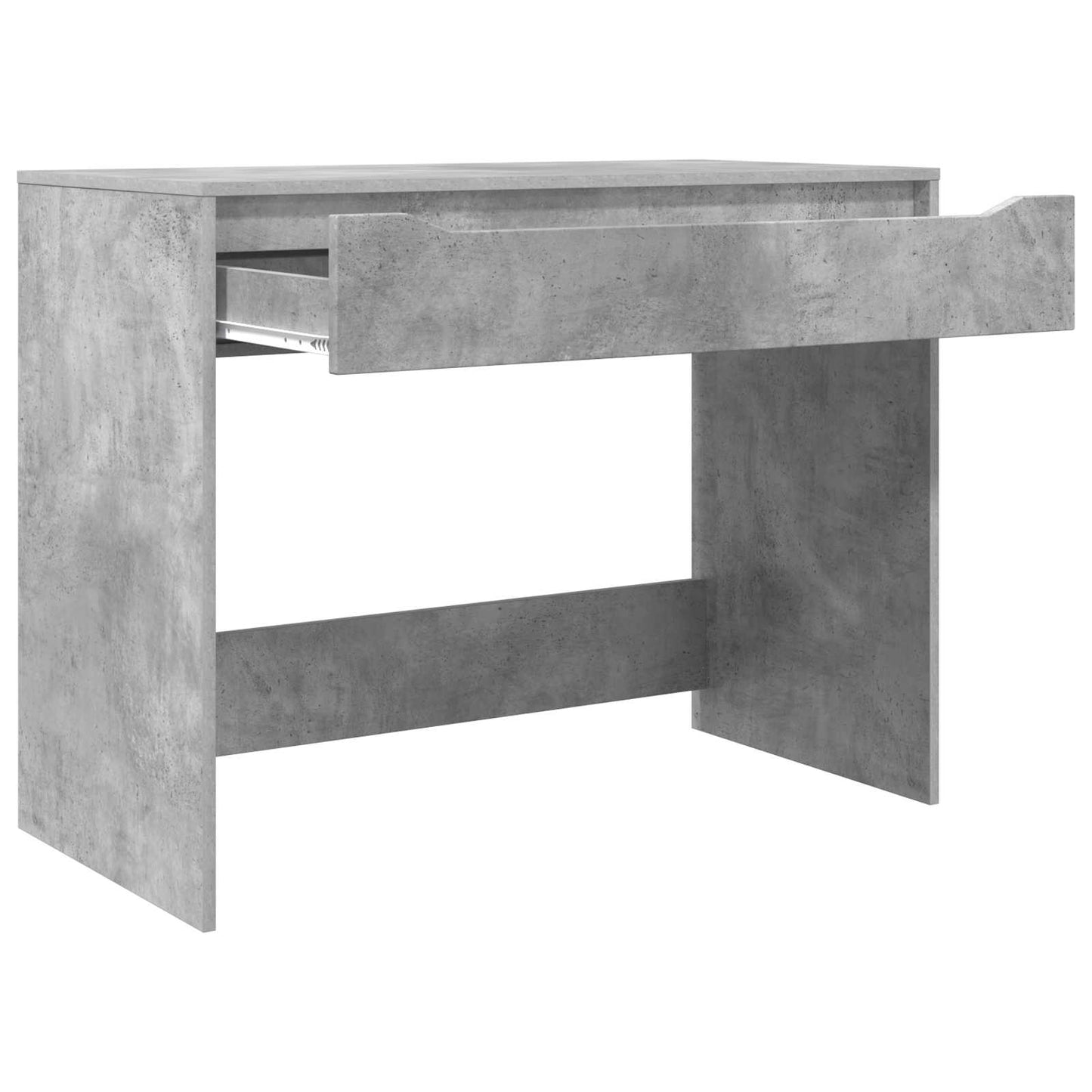vidaXL Γραφείο με συρτάρι Σκυρόχρωμο Γκρι 100 x 50 x 78 εκ