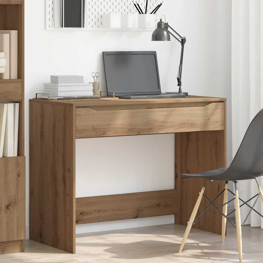 vidaXL Γραφείο Artisan Oak 100 x 50 x 78 εκ Επεξεργασμένο ξύλο