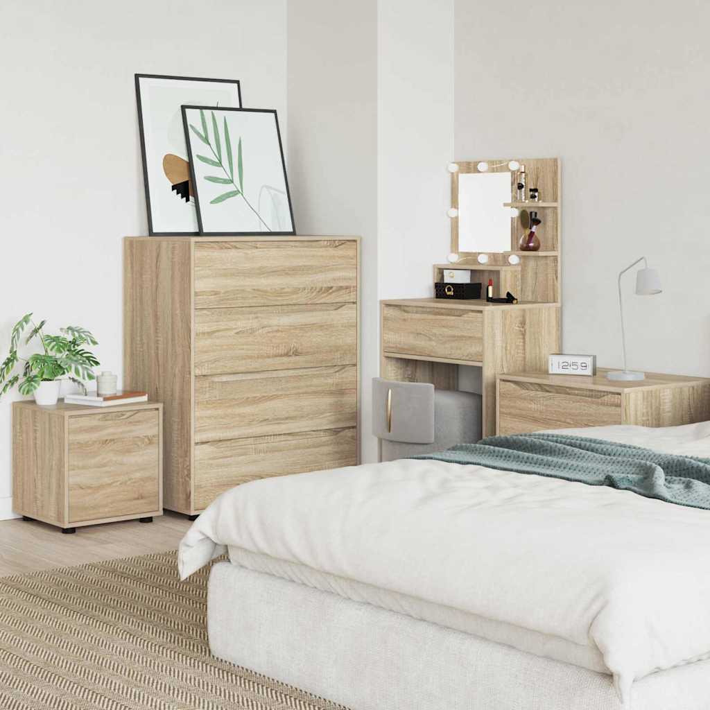 vidaXL Ντουλάπι Μπάνιου Δρύς Sonoma 40,5 x 40 x 44 εκ