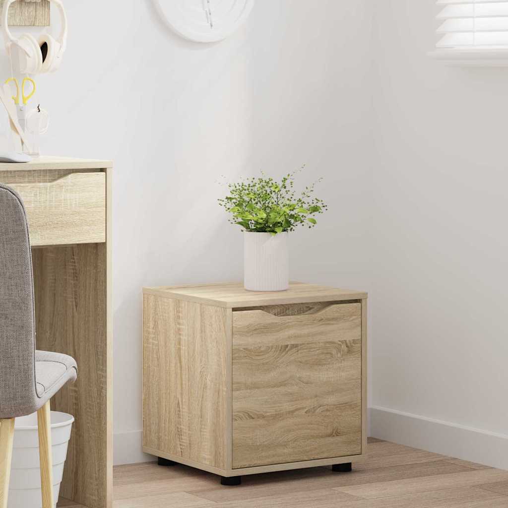 vidaXL Ντουλάπι Μπάνιου Δρύς Sonoma 40,5 x 40 x 44 εκ