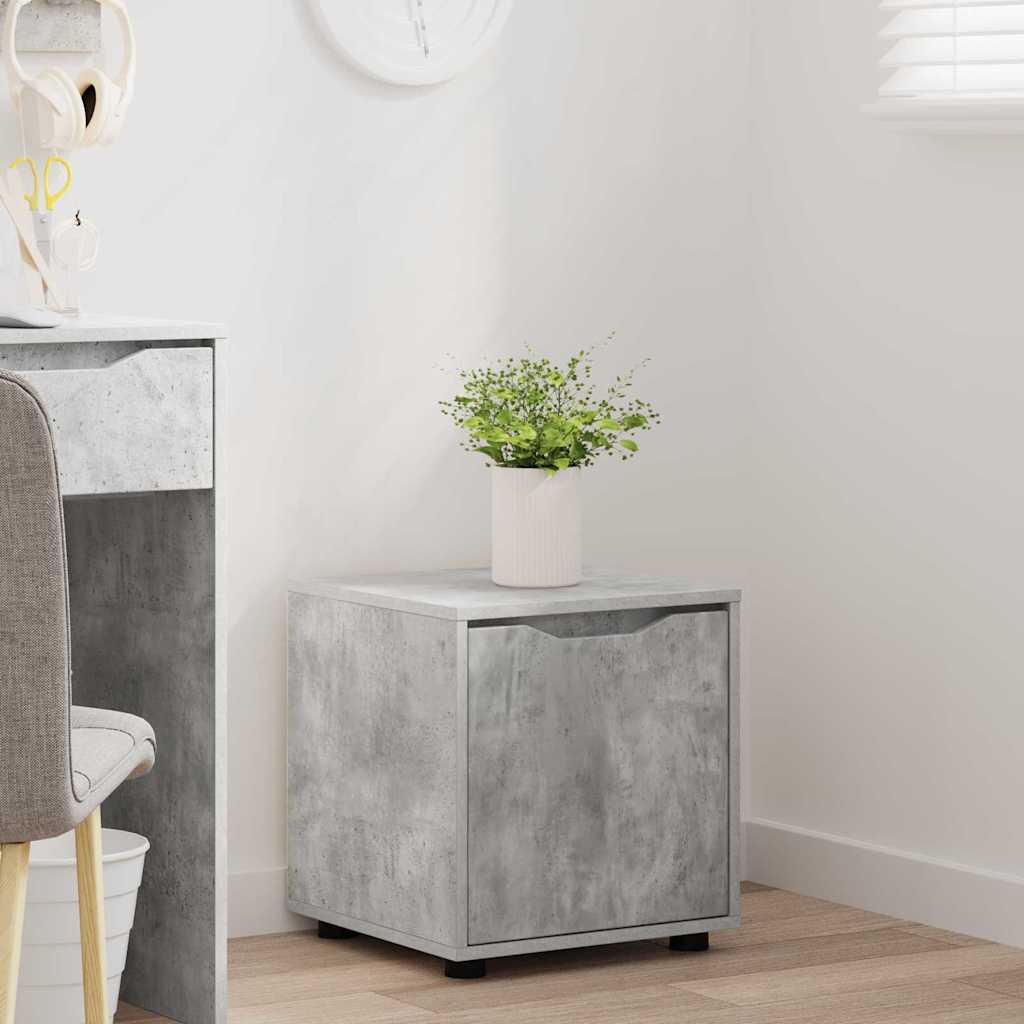 vidaXL Ντουλάπι Μπάνιου Σκυρόδεμα Γκρι 40,5 x 40 x 44 εκ