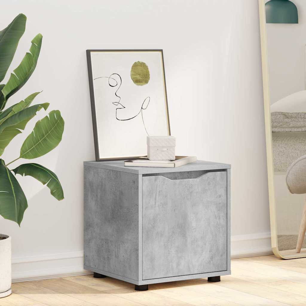 vidaXL Ντουλάπι Μπάνιου Σκυρόδεμα Γκρι 40,5 x 40 x 44 εκ