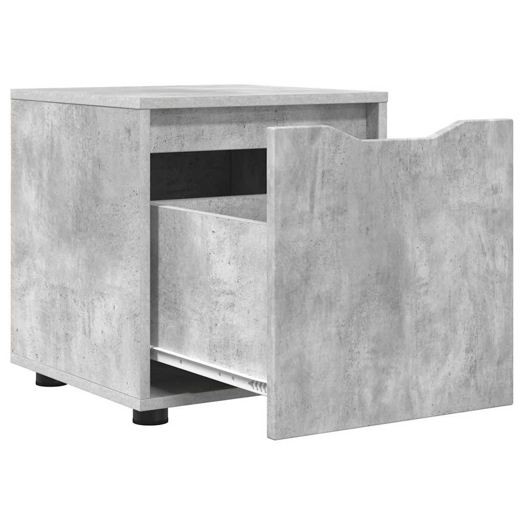 vidaXL Ντουλάπι Μπάνιου Σκυρόδεμα Γκρι 40,5 x 40 x 44 εκ