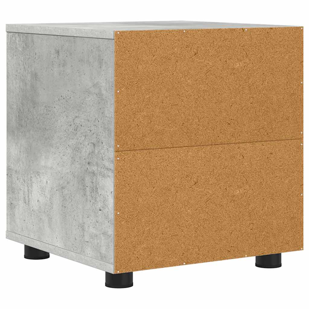 vidaXL Ντουλάπι Μπάνιου Σκυρόδεμα Γκρι 40,5 x 40 x 44 εκ