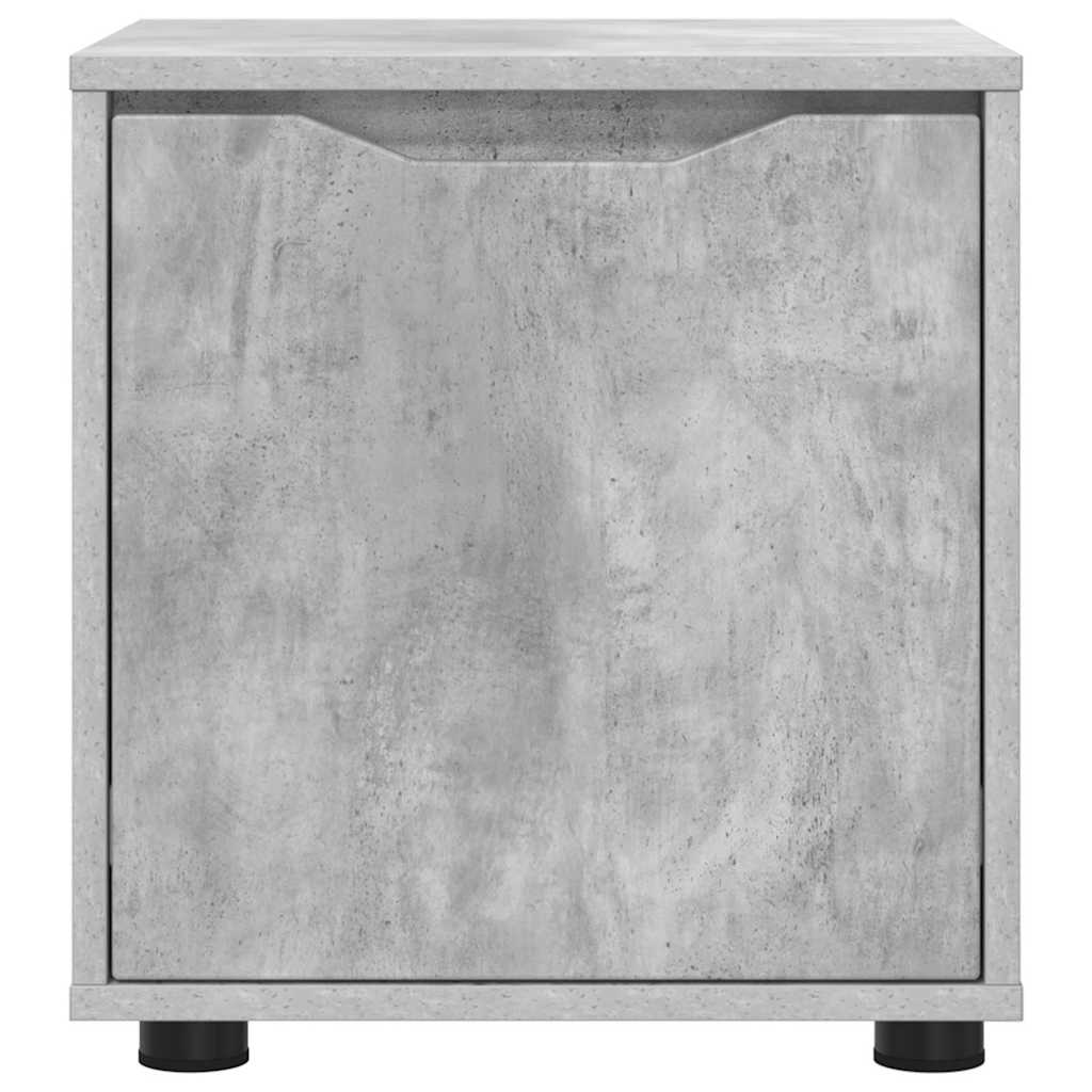 vidaXL Ντουλάπι Μπάνιου Σκυρόδεμα Γκρι 40,5 x 40 x 44 εκ