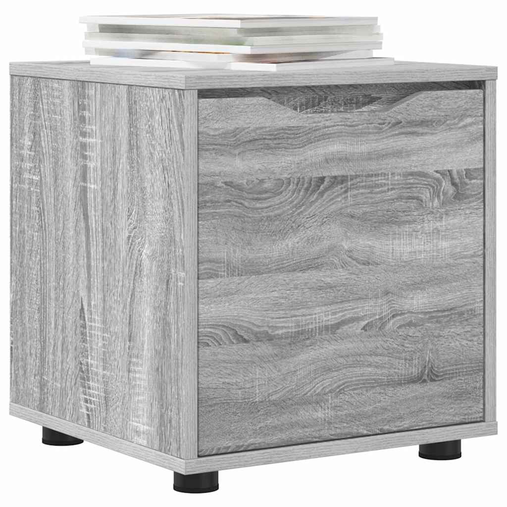 vidaXL Ντουλάπι Μπάνιου Γκρίζο Σονομα 40,5 x 40 x 44 εκ