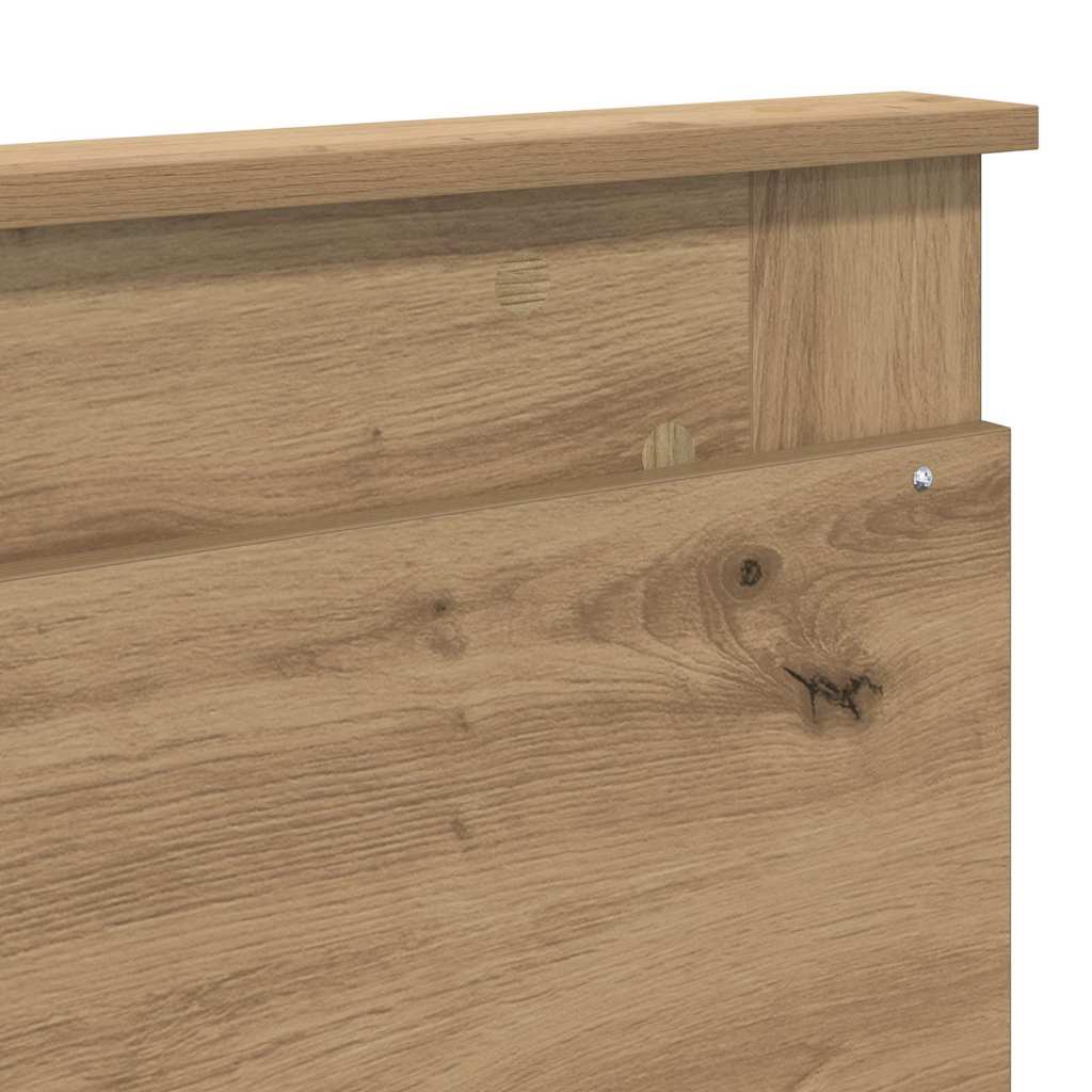 vidaXL Κεφαλάρι με κεφαλάρι Artisan Oak 200 cm Επεξεργασμένο ξύλο