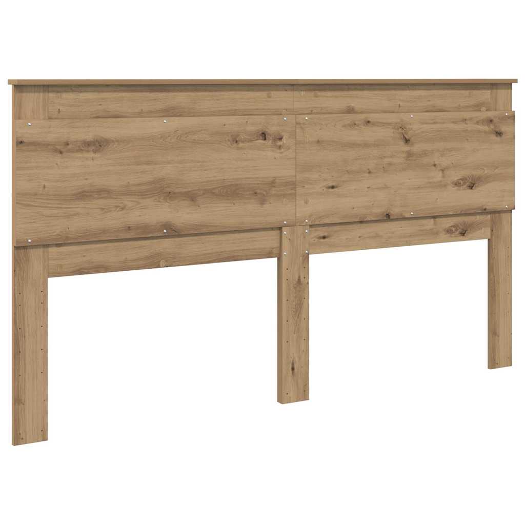 vidaXL Κεφαλάρι με κεφαλάρι Artisan Oak 200 cm Επεξεργασμένο ξύλο