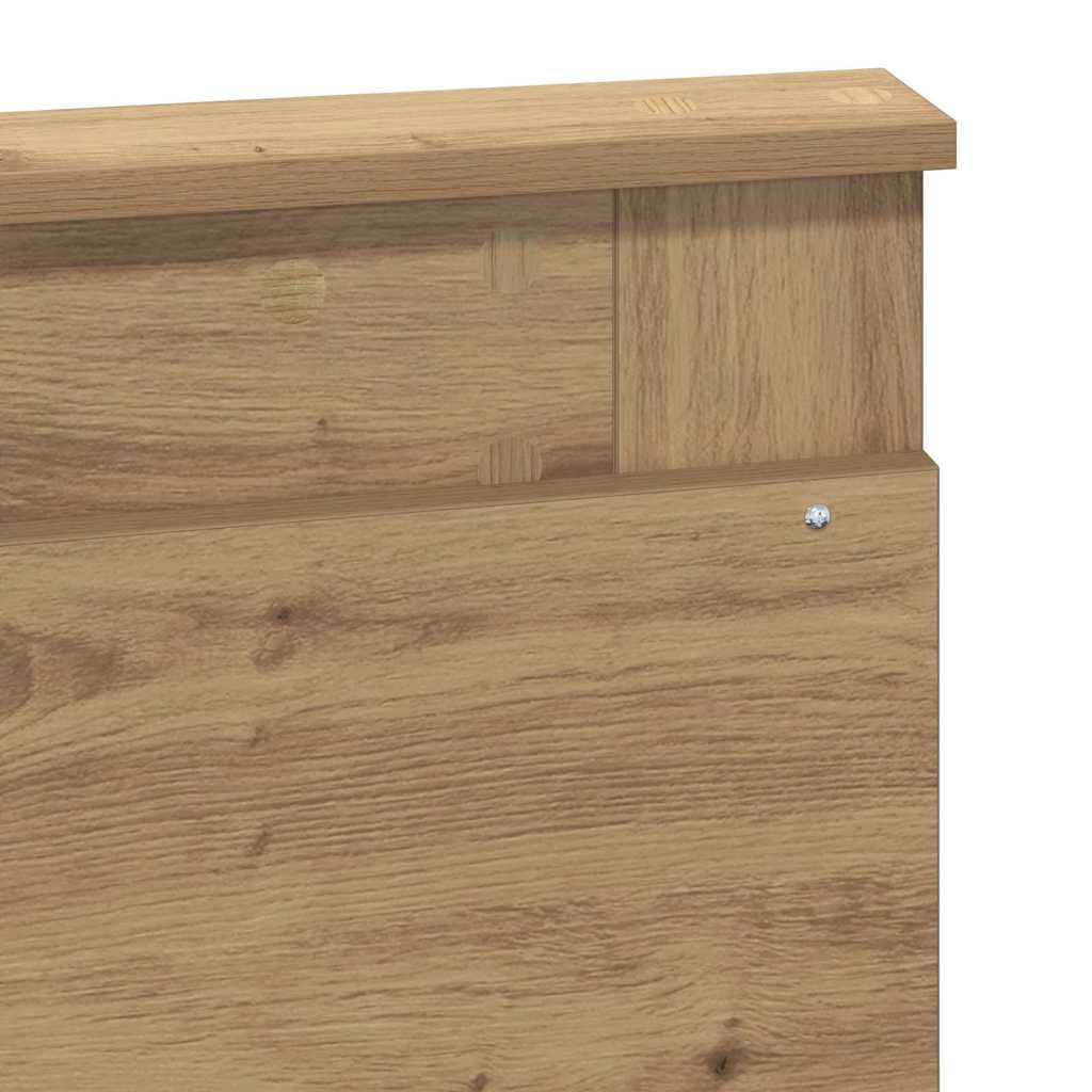 vidaXL Κεφαλάρι με κεφαλάρι Artisan Oak 150 cm Επεξεργασμένο ξύλο