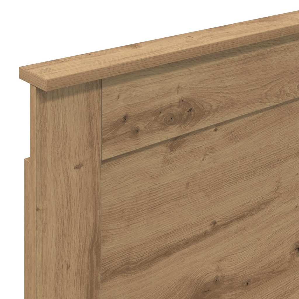 vidaXL Κεφαλάρι με κεφαλάρι Artisan Oak 90 cm Επεξεργασμένο ξύλο
