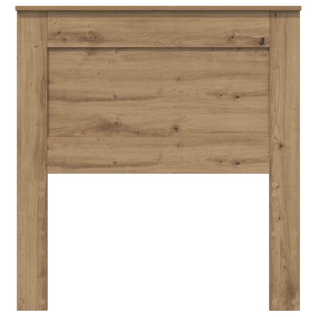 vidaXL Κεφαλάρι με κεφαλάρι Artisan Oak 90 cm Επεξεργασμένο ξύλο