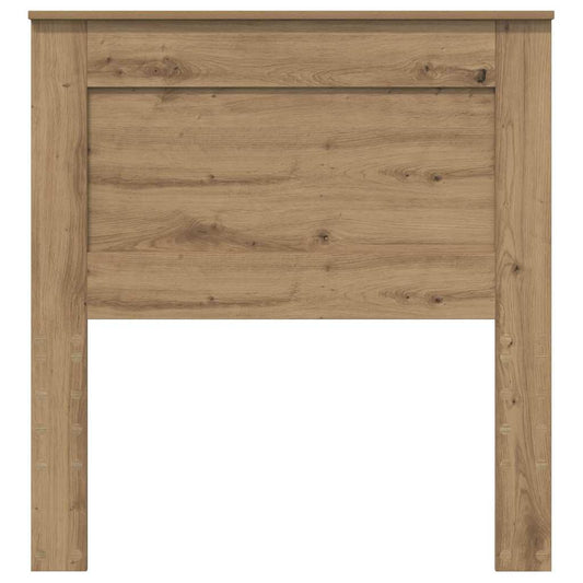 vidaXL Κεφαλάρι με κεφαλάρι Artisan Oak 75 cm Επεξεργασμένο ξύλο