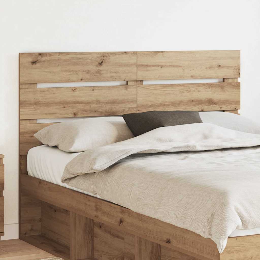 vidaXL Κεφαλάρι με κεφαλάρι Artisan Oak 150 cm Επεξεργασμένο ξύλο