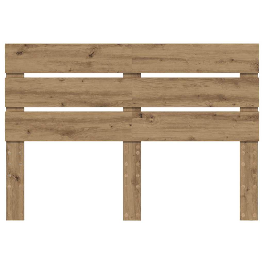 vidaXL Κεφαλάρι με κεφαλάρι Artisan Oak 140 cm Επεξεργασμένο ξύλο