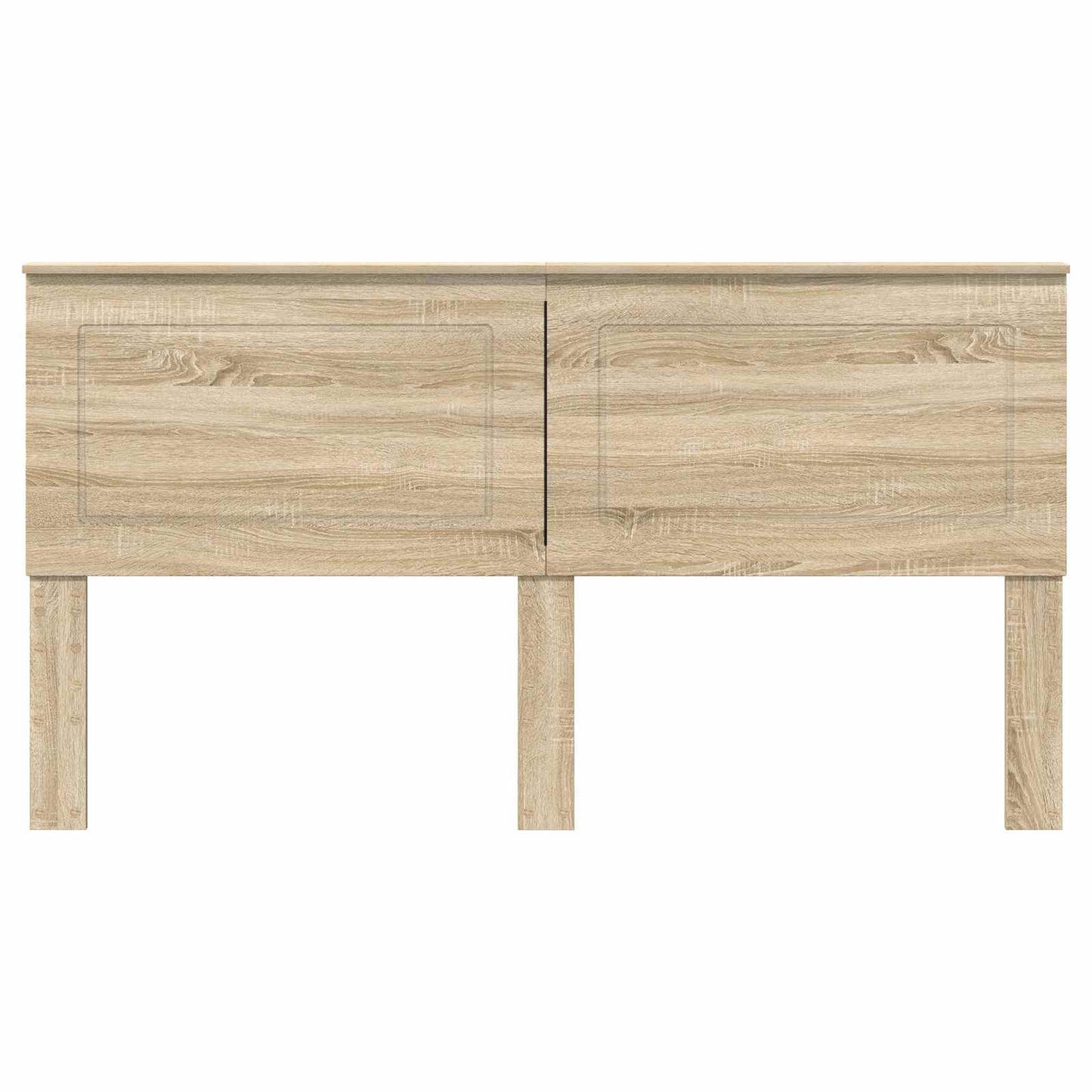 vidaXL Κεφαλάρι με κεφαλάρι Δρύς Sonoma 180 cm Επεξεργασμένο ξύλο