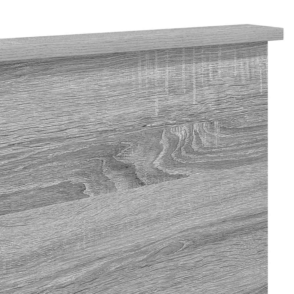 vidaXL Κεφαλάρι με κεφαλάρι Γκρίζο Σονομα 180 cm Επεξεργασμένο ξύλο