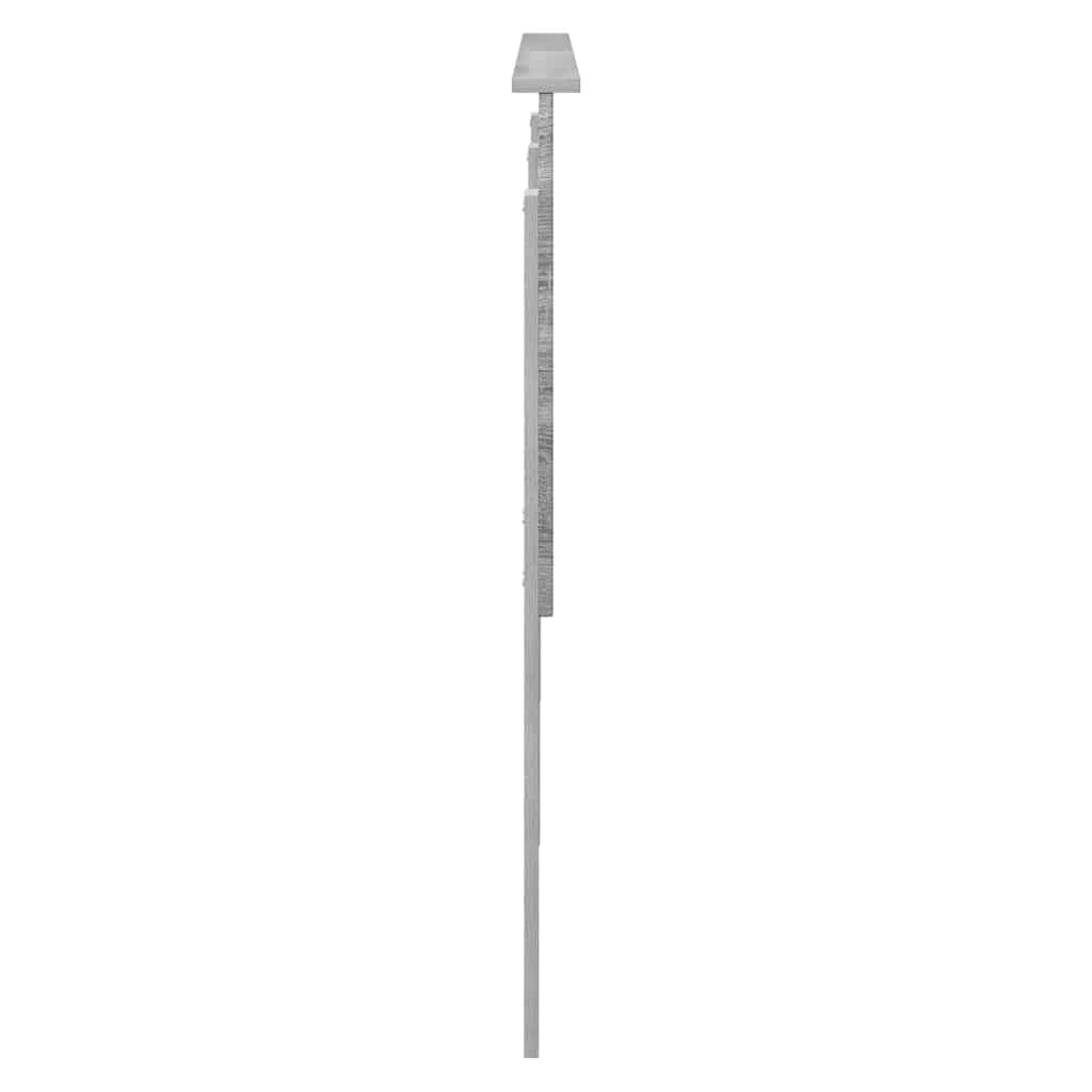 vidaXL Κεφαλάρι με κεφαλάρι Γκρίζο Σονομα 180 cm Επεξεργασμένο ξύλο