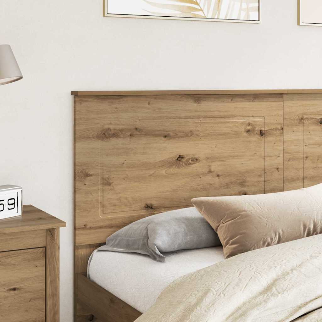 vidaXL Κεφαλάρι με κεφαλάρι Artisan Oak 180 cm Επεξεργασμένο ξύλο