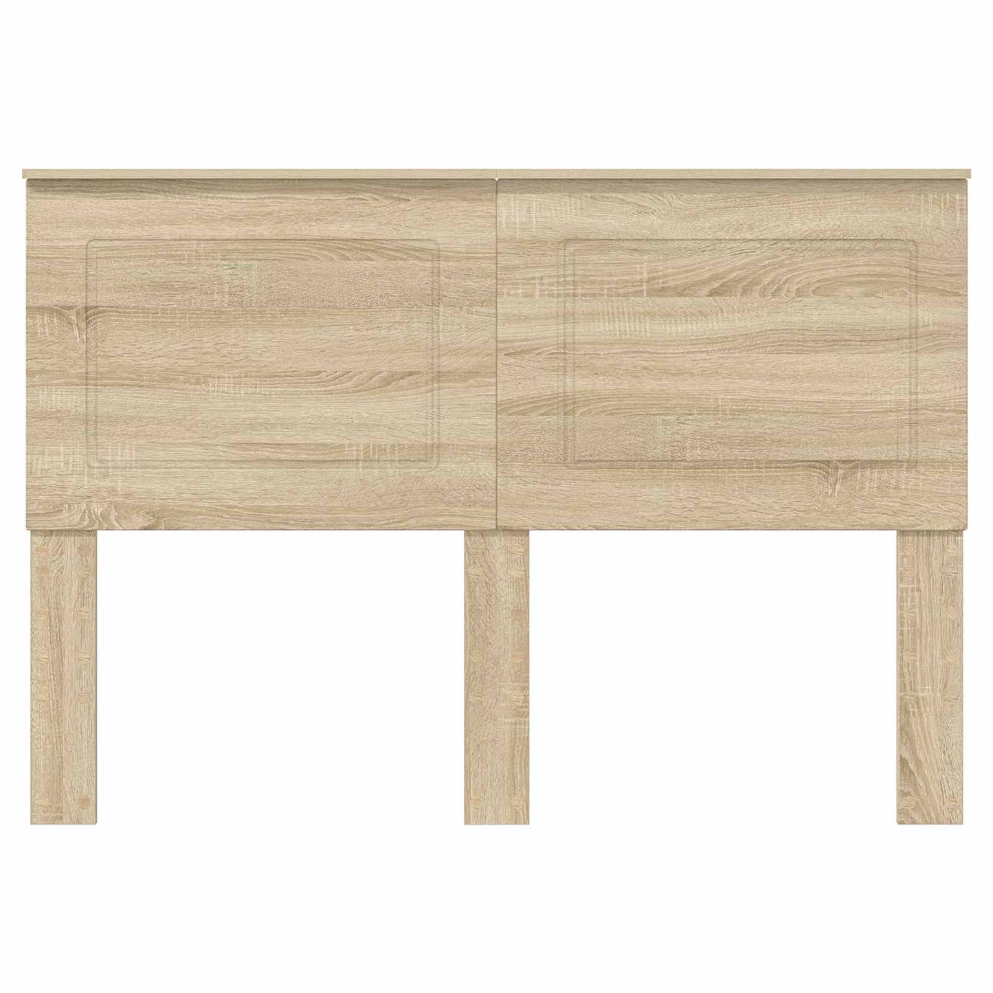 vidaXL Κεφαλάρι με κεφαλάρι Δρύς Sonoma 160 cm Επεξεργασμένο ξύλο