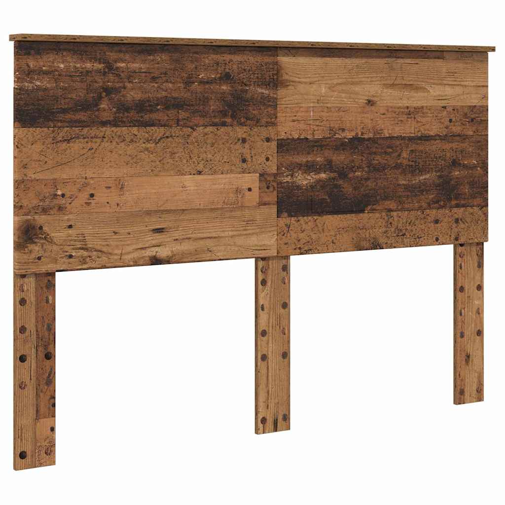 vidaXL Κεφαλάρι με κεφαλάρι Παλιό Ξύλο 140 cm Επεξεργασμένο ξύλο