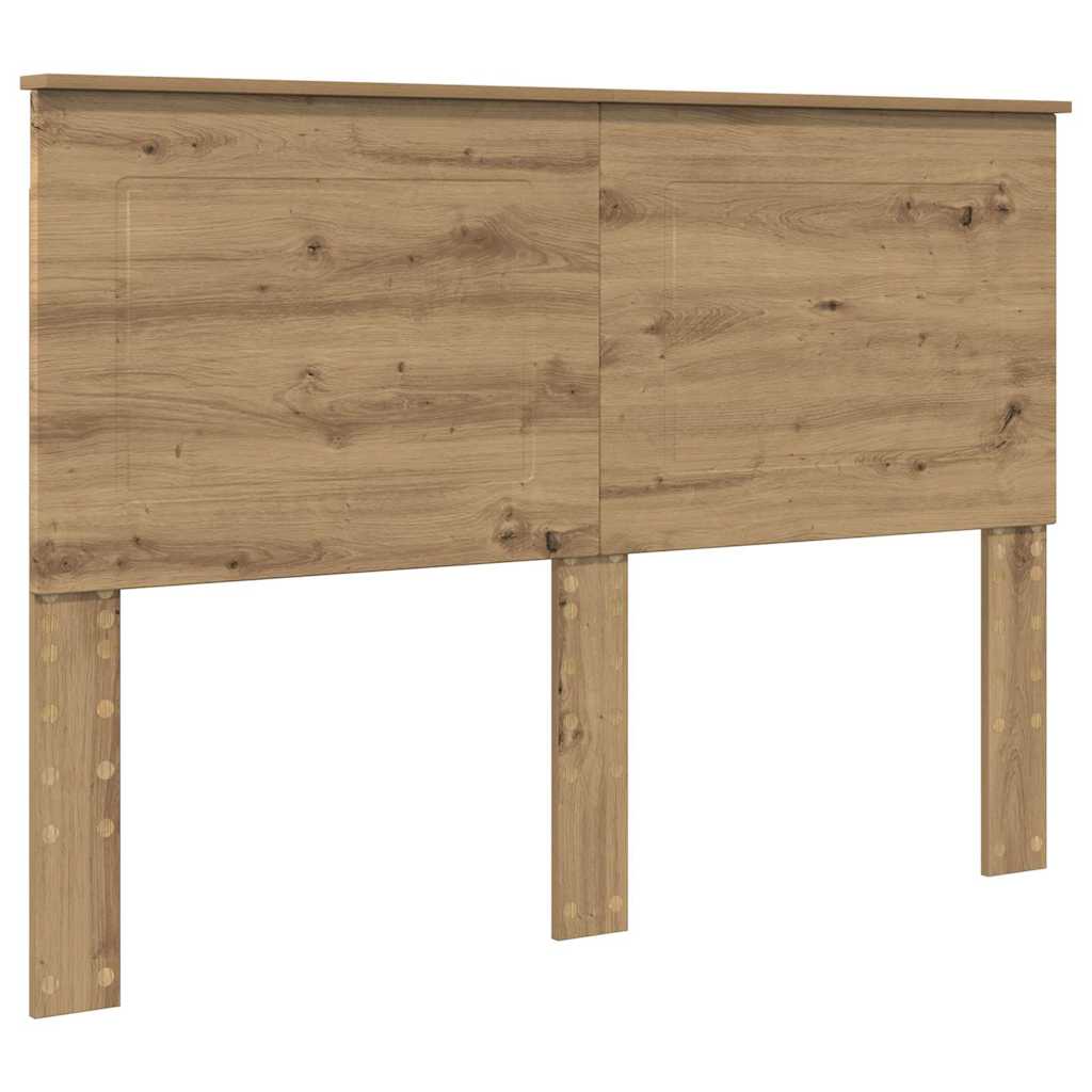 vidaXL Κεφαλάρι με κεφαλάρι Artisan Oak 140 cm Επεξεργασμένο ξύλο
