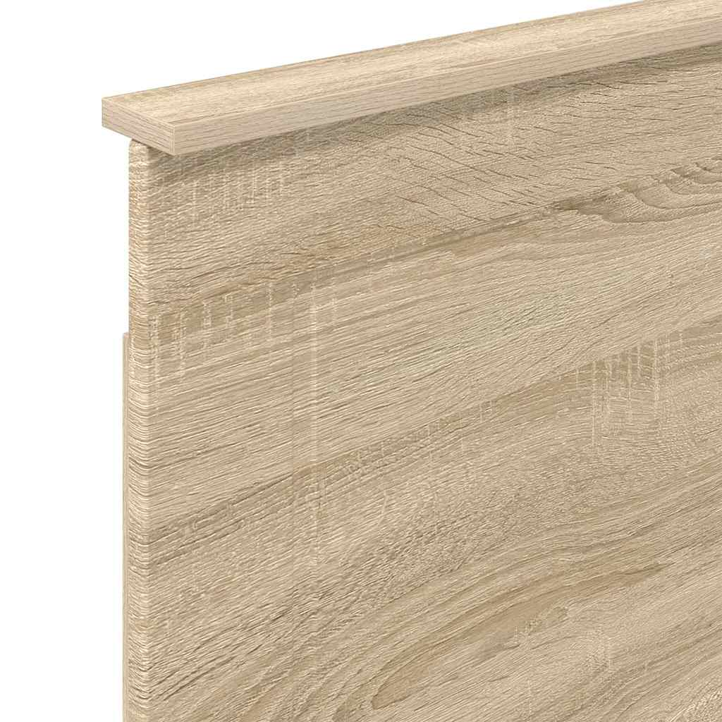 vidaXL Κεφαλάρι με κεφαλάρι Δρύς Sonoma 100 cm Επεξεργασμένο ξύλο