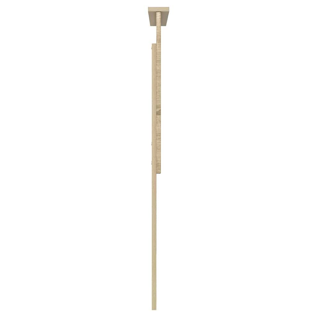 vidaXL Κεφαλάρι με κεφαλάρι Δρύς Sonoma 100 cm Επεξεργασμένο ξύλο