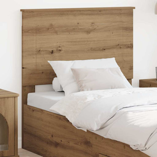 vidaXL Κεφαλάρι με κεφαλάρι Artisan Oak 100 cm Επεξεργασμένο ξύλο