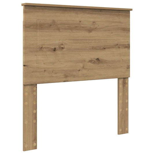 vidaXL Κεφαλάρι με κεφαλάρι Artisan Oak 90 cm Επεξεργασμένο ξύλο