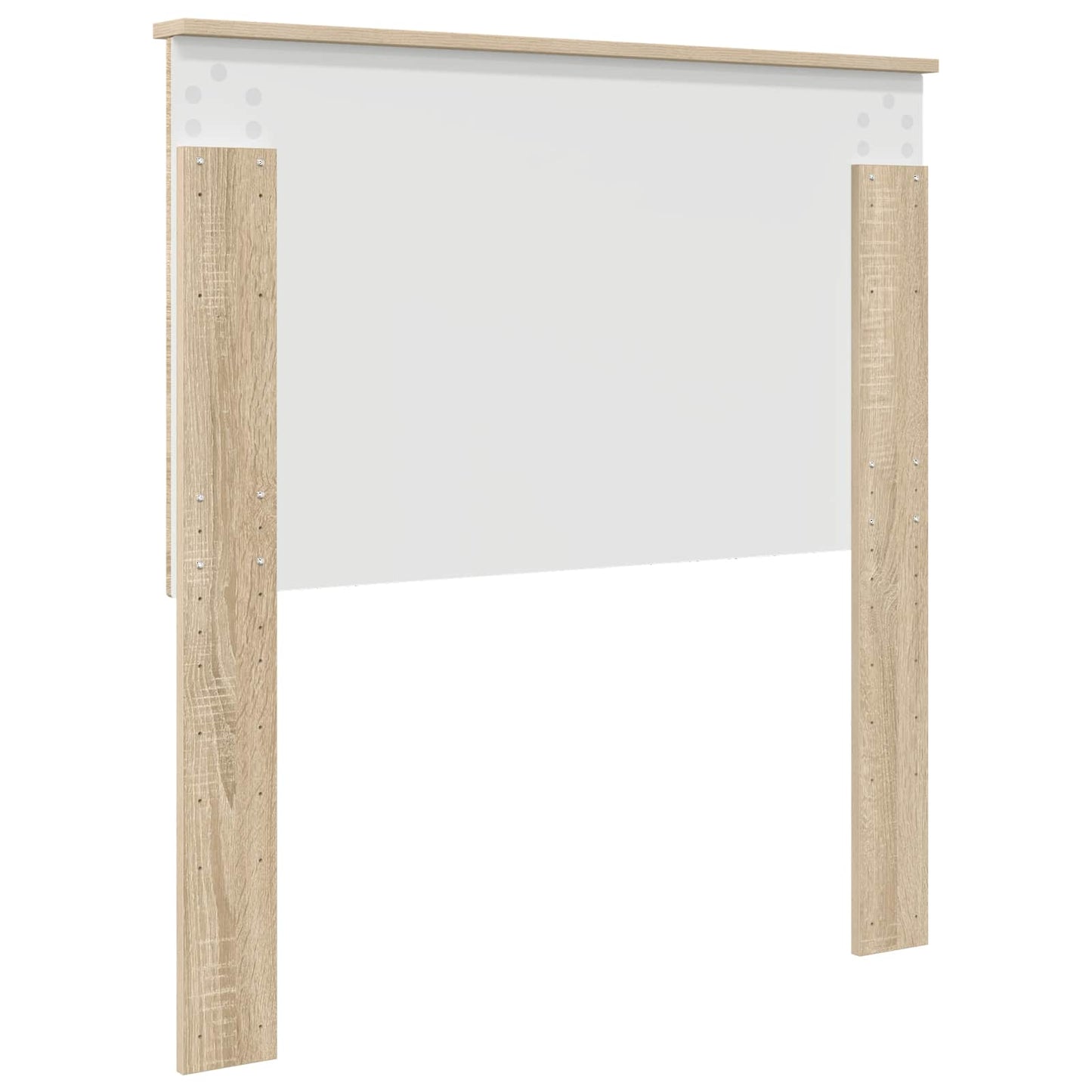 vidaXL Κεφαλάρι με κεφαλάρι Δρύς Sonoma 75 cm Επεξεργασμένο ξύλο