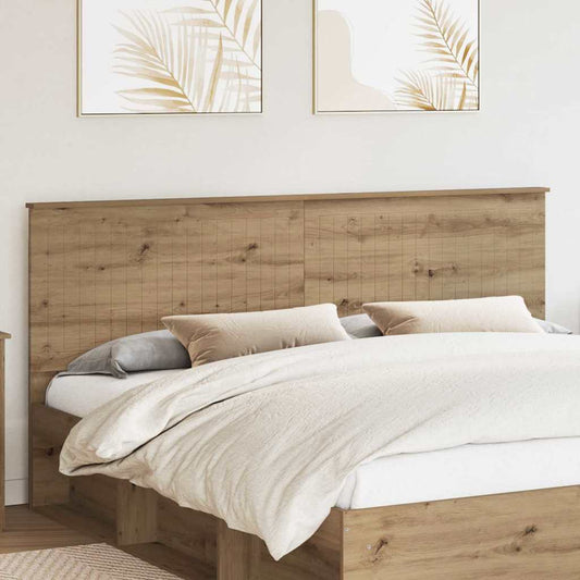 vidaXL Κεφαλάρι με κεφαλάρι Artisan Oak 200 cm Επεξεργασμένο ξύλο