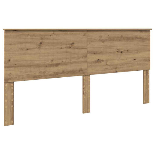 vidaXL Κεφαλάρι με κεφαλάρι Artisan Oak 200 cm Επεξεργασμένο ξύλο