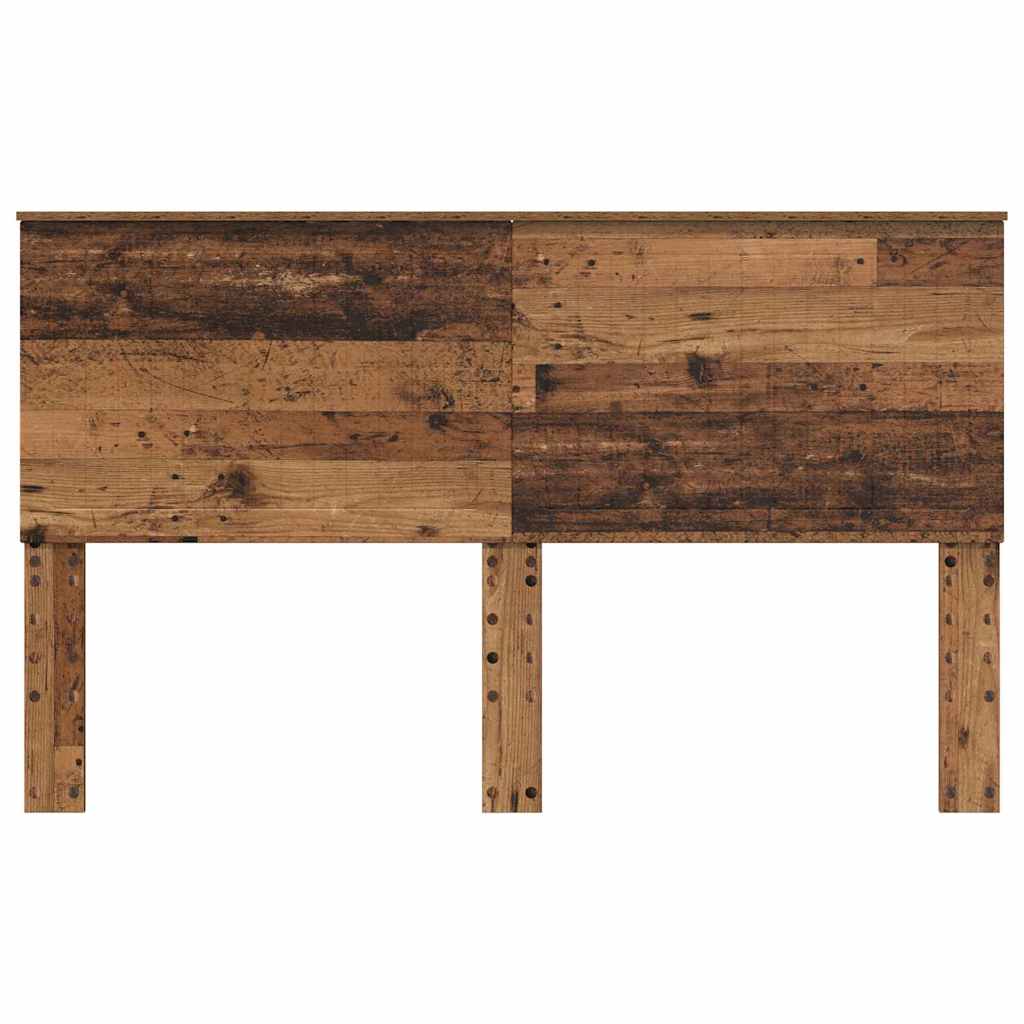 vidaXL Κεφαλάρι με κεφαλάρι Παλιό Ξύλο 160 cm Επεξεργασμένο ξύλο