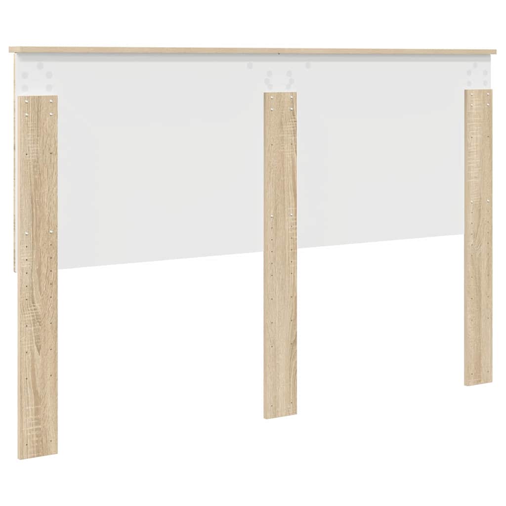 vidaXL Κεφαλάρι με κεφαλάρι Δρύς Sonoma 150 cm Επεξεργασμένο ξύλο