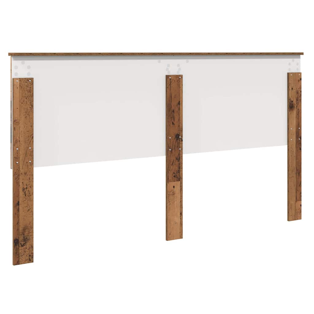 vidaXL Κεφαλάρι με κεφαλάρι Παλιό Ξύλο 150 cm Επεξεργασμένο ξύλο