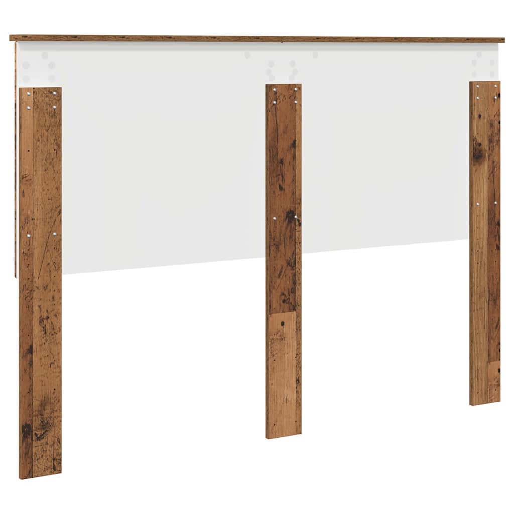 vidaXL Κεφαλάρι με κεφαλάρι Παλιό Ξύλο 140 cm Επεξεργασμένο ξύλο