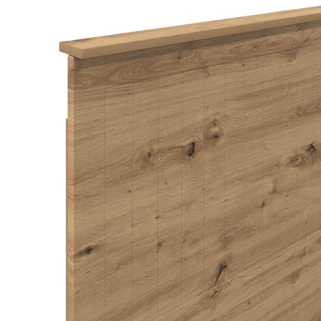 vidaXL Κεφαλάρι με κεφαλάρι Artisan Oak 100 cm Επεξεργασμένο ξύλο