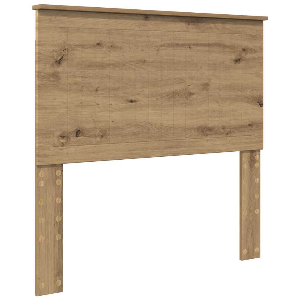 vidaXL Κεφαλάρι με κεφαλάρι Artisan Oak 100 cm Επεξεργασμένο ξύλο