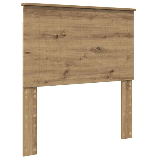 vidaXL Κεφαλάρι με κεφαλάρι Artisan Oak 90 cm Επεξεργασμένο ξύλο