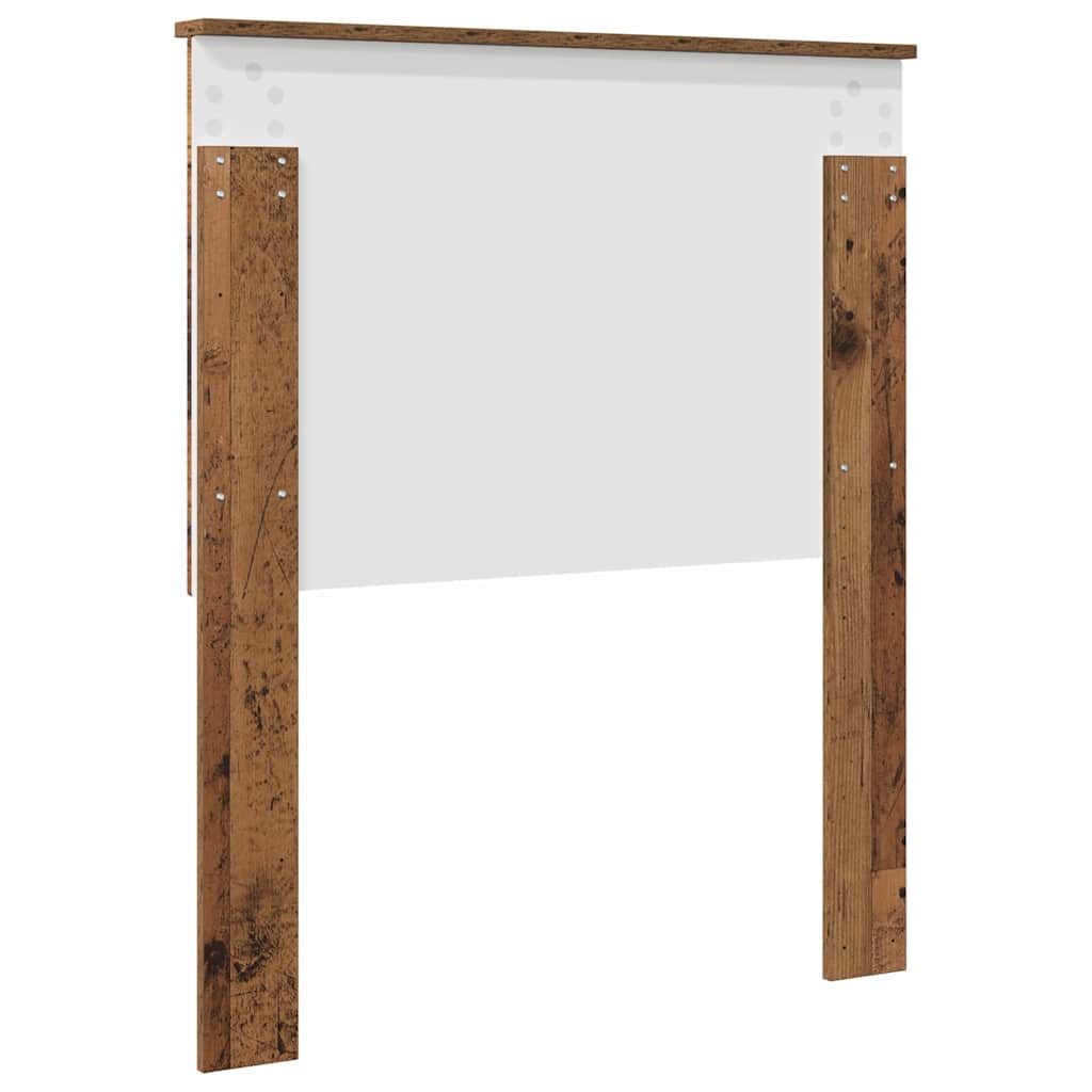 vidaXL Κεφαλάρι με κεφαλάρι Παλιό Ξύλο 80 cm Επεξεργασμένο ξύλο