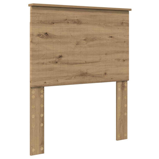 vidaXL Κεφαλάρι με κεφαλάρι Artisan Oak 80 cm Επεξεργασμένο ξύλο