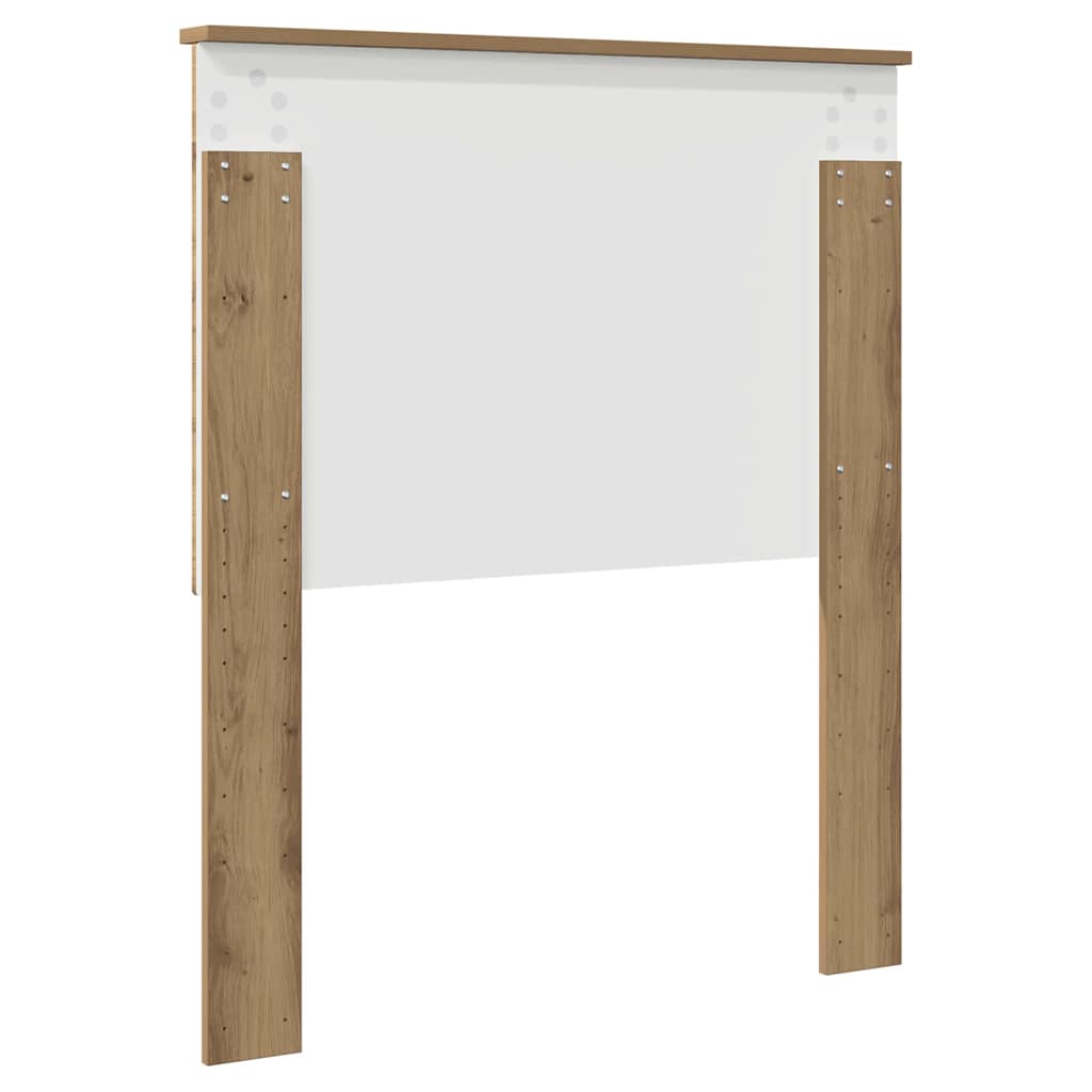 vidaXL Κεφαλάρι με κεφαλάρι Artisan Oak 80 cm Επεξεργασμένο ξύλο