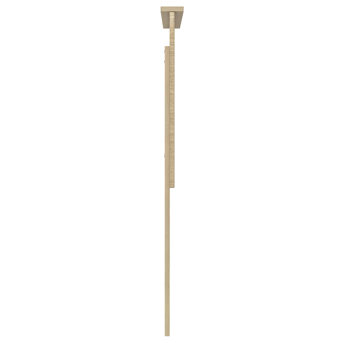 vidaXL Κεφαλάρι με κεφαλάρι Δρύς Sonoma 75 cm Επεξεργασμένο ξύλο