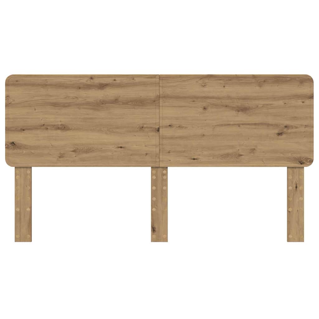 vidaXL Κεφαλάρι με κεφαλάρι Artisan Oak 200 cm Επεξεργασμένο ξύλο