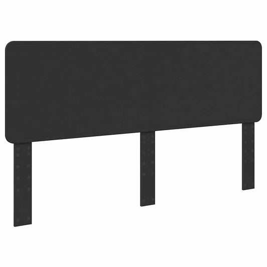vidaXL Κεφαλάρι με κεφαλάρι Μαύρη Οξυά 180 cm Επεξεργασμένο ξύλο