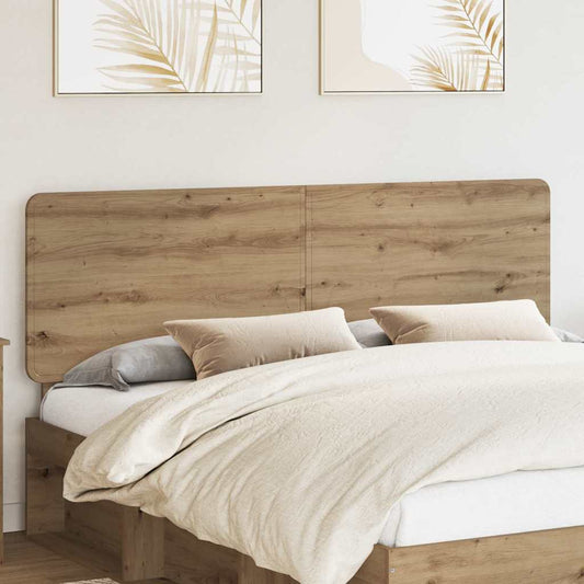 vidaXL Κεφαλάρι με κεφαλάρι Artisan Oak 180 cm Επεξεργασμένο ξύλο