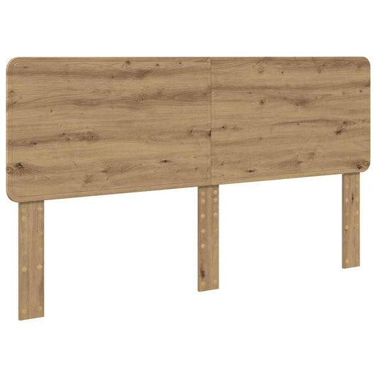 vidaXL Κεφαλάρι με κεφαλάρι Artisan Oak 180 cm Επεξεργασμένο ξύλο