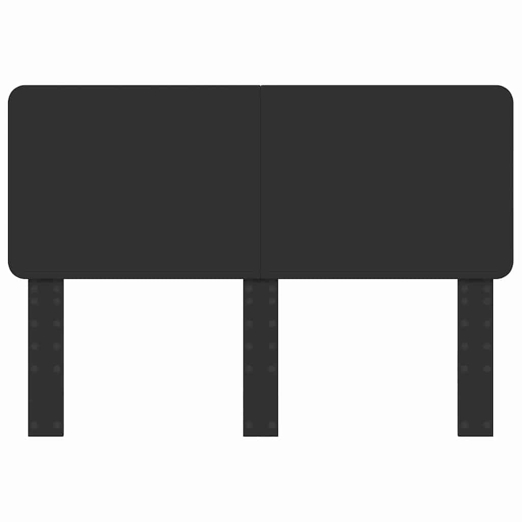 vidaXL Κεφαλάρι με κεφαλάρι Μαύρη Οξυά 160 cm Επεξεργασμένο ξύλο