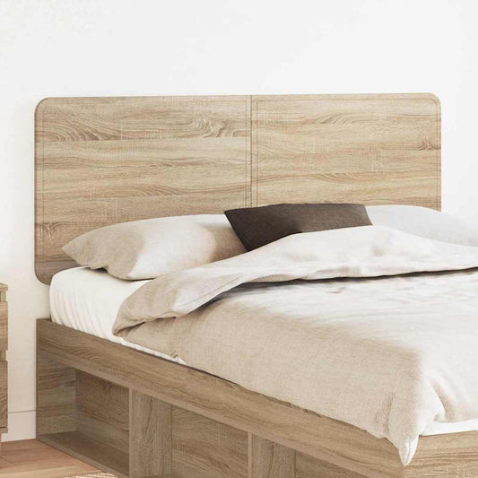 vidaXL Κεφαλάρι με κεφαλάρι Δρύς Sonoma 160 cm Επεξεργασμένο ξύλο
