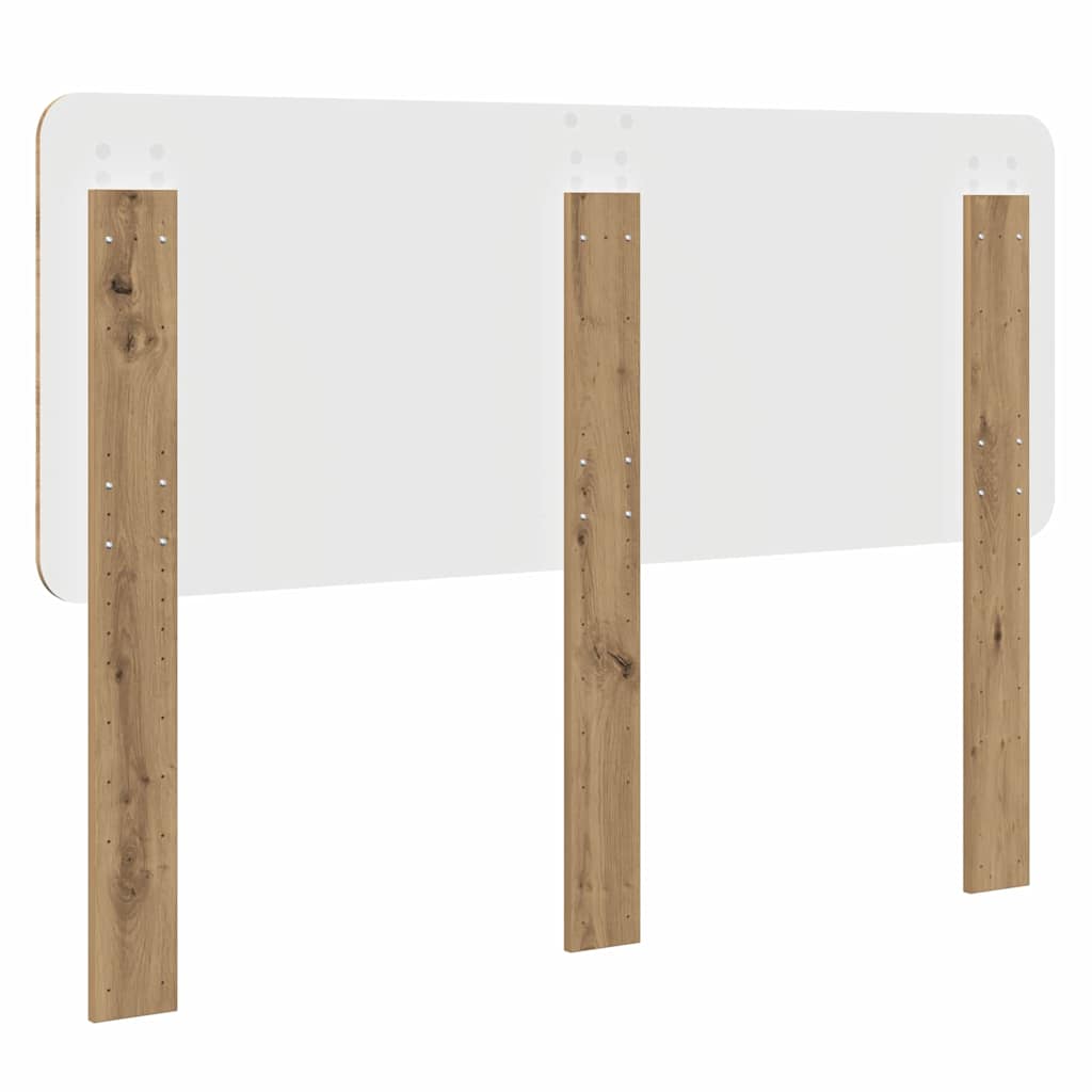 vidaXL Κεφαλάρι με κεφαλάρι Artisan Oak 150 cm Επεξεργασμένο ξύλο